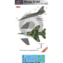 Mirage F.1AZ Gabon pt. III: kalkomania + konwersja (1:72)