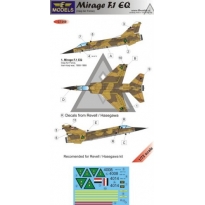 Mirage F.1EQ Iraqi AF: kalkomania + konwersja (1:72)