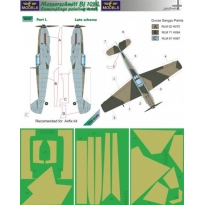 LF Models M2403 Messerschmitt Bf 109E Late scheme part I. (1:24)