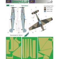LF Models M2404 Messerschmitt Bf 109E Late scheme part II. (1:24)