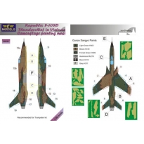 Republic F-105D Thunderchief Camouflage Painting Mask (1:32)