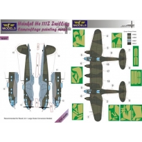 Heinkel He 111Z Zwilling Camouflage Painting Mask (1:32)