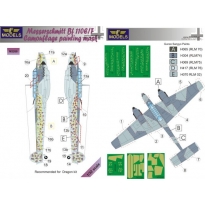 Messerschmitt Bf 110E/F Camouflage painting mask (1:32)