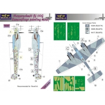 Messerschmitt Bf 110G Camouflage Painting Mask (1:32)