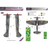 Hawker Tempest Mk.V Camouflage Painting Mask (1:32)