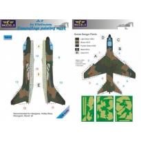 LF Models M48105 Vought A-7 Corsair II in Vietnam Camouflage Painting Mask (1:48)