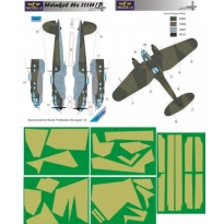 LF Models M4818 Heinkel He-111H/P Camouflage Painting Masks (1:48)