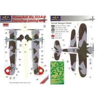 Henschel Hs 123A-0 Camouflage Painting Mask (1:72)