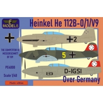 LF Models PE4808 Heinkel He 112B-0/1/V9 Over Germany (1:48)