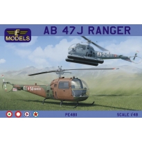 LF Models PE4811 AB 47J Ranger (Italian Navy, Army, Yugo., Danmark, Norway AF) (1:48)