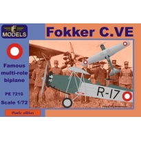 LF Models PE7210 Fokker C.VE Denmark Bristol Jupiter engine (1:72)