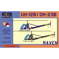 Hil. UH-12B / UH-12B Raven (Holland AF, French AF) (1:72)