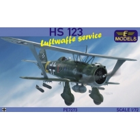 LF Models PE7273 Hs 123 Luftwaffe service (1:72)
