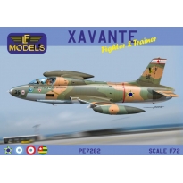 LF Models PE7282 Xavante Fighter & Trainer (2xBrazil, 1x Paraguay, 1x Togo,1x Argentina) (1:72)