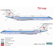 Tu-134A 36th Special Regiment of Aviation Transport (Government Transport) (1:144)