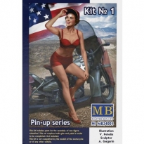 Master Box MB24001 Pin-up series, Kit No. 1. Marylin (1:24)