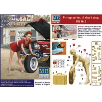 Master Box MB24017 “Pin-up series. A short stop. Kit No. 3” (1:24)