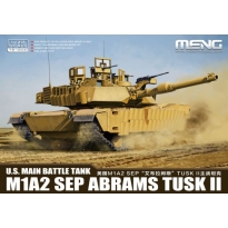 U.S. Main Battle Tank M1A2 SEP Abrams TUSK II (1:72)