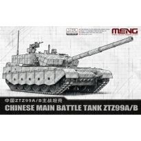Meng Model 72013 Chinese MBT ZTZ99A/B (1:72)