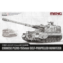 Meng Model 72014 Chinese PLZ05 155 mm Self-Propelled Howitzer (1:72)