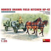 MiniArt 35057 Horses Drawn KP-42 Field Kitchen (1:35)