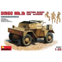 MiniArt 35067 British Scout Car DINGO Mk.Ib w/Crew (1:35)