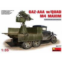 MiniArt 35177 GAZ-AAA w/Quad M-4 Maxim (1:35)