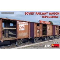 MiniArt 35300 Soviet Railway Wagon "Teplushka" (1:35)