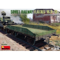 MiniArt 35303 Soviet Railway Flatbed 16,5-18 t (1:35)