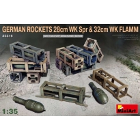 MiniArt 35316 German Rockets 28cm WK Spr & 32cm WK Flamm (1:35)