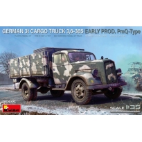MiniArt 35445 German 3t Cargo Truck 3,6-36S Early Prod. PmQ-Type (1:35)