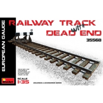 MiniArt 35568 Railway Track & Dead End (European Size) (1:35)