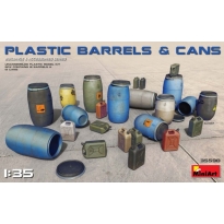 MiniArt 35590 Plastic Barrels & Cans (1:35)