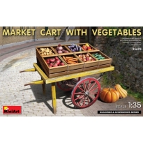 MiniArt 35623 Market Cart With Vegetables (1:35)