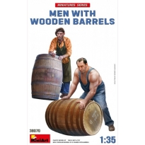 MiniArt 38070 Men with Wooden Barrels (1:35)