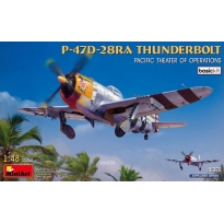 MiniArt 48022 P-47D-28RA Thunderbolt. Pacific Theater of Operations. Basic Kit (1:48)