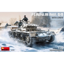 MiniArt 53085 Pz.Kpfw.III Ausf. D/B with Crew (1:35)