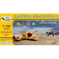 Gladiator & Beaufighter "African Campaign" (double kit) (1:144)