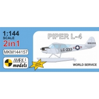 Piper L-4 "World Service" (2 in 1) (1:144)