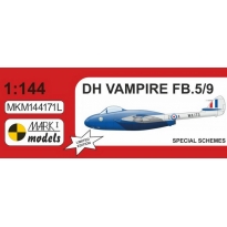Vampire FB.5/9 'Special Schemes' (1:144)