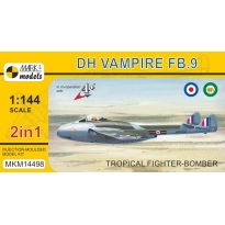 DH Vampire FB.9 "Tropical Fighter-Bomber" (2 in 1)(1:144)
