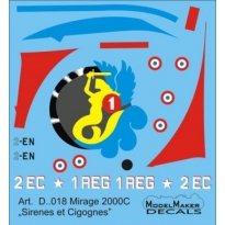 ModelMaker D48018 Mirage 2000C Sirenes et Cigognes (1:48)