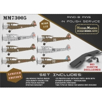 ModelMaker MM73005 RWD-8 in Polish service with 3D printed parts (1:72)