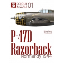 Colour & Scale 01. P-47D Razorback. Normandy 1944