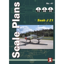 Scale Plans No.41 Saab J 21 (1:72,1:48,1:32)