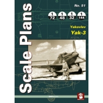 Scale Plans No.51 Yakovlev Yak-3 (1:144,1:72,1:48,1:32)