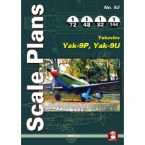 Scale Plans No.52 Yakovlev Yak-9U, Yak-9P (1:144,1:72,1:48,1:32)