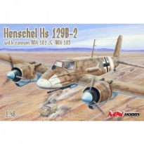 MN-hobby 48MN002 Henschel Hs 129B-2 with Cannon MK 101 & MK 103 (1:48)