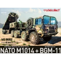 Modelcollect UA72340 NATO M1014 8X8 HIGH-Mobility Off-Road Truck + BGM-11 GLCM Gryphon (1:72)