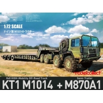 Modelcollect UA72341 KT1 M1014 8X8 HIGH-Mobility Off-Road Truck + M870A1 Semi-Trailer (1:72)